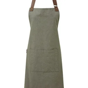 Annex Oxford Bib Apron Mossgrön (3-Pack)