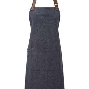 Annex Oxford Bib Apron Navy (3-Pack)