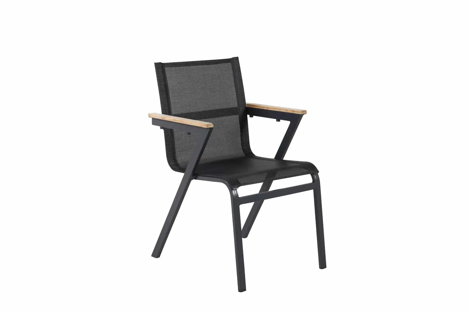 Mexico Chair - Black/Teak (2-pack)