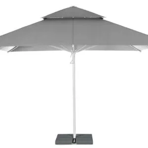 Parasoll 4x4m utan volang, II tak, telescopic