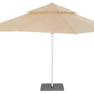 Parasoll 5x5m utan volang, II tak, telescopic