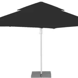 Parasoll 5x5m Strong II tak (Svart)