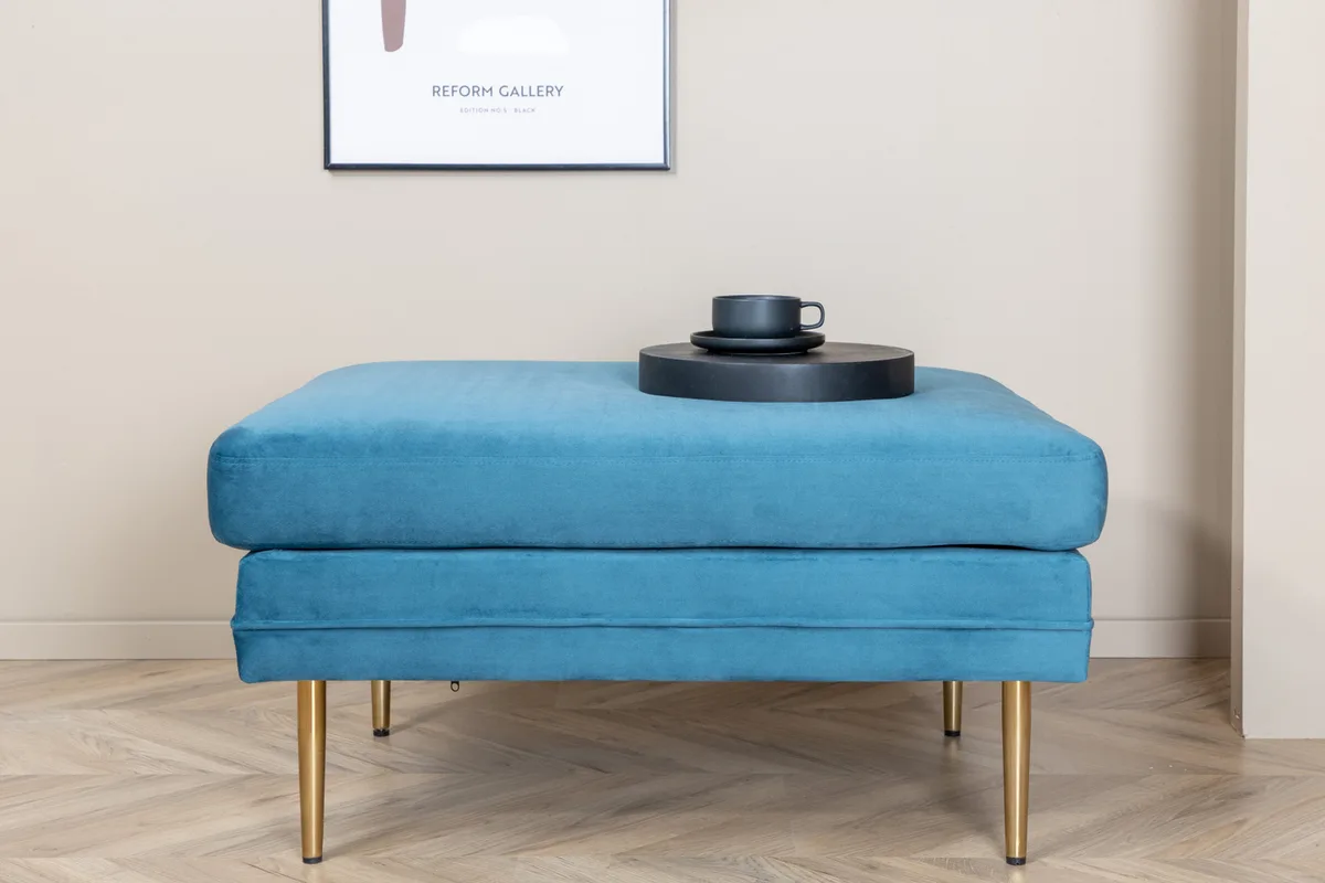 Boom Ottoman - Blue