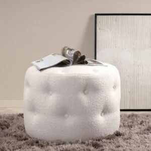 Benjamin Pouf -  / Offwhite Teddy