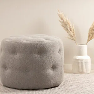 Benjamin Pouf -  / Greige Teddy