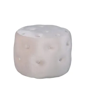 Benjamin Pouf -  / Beige Velvet