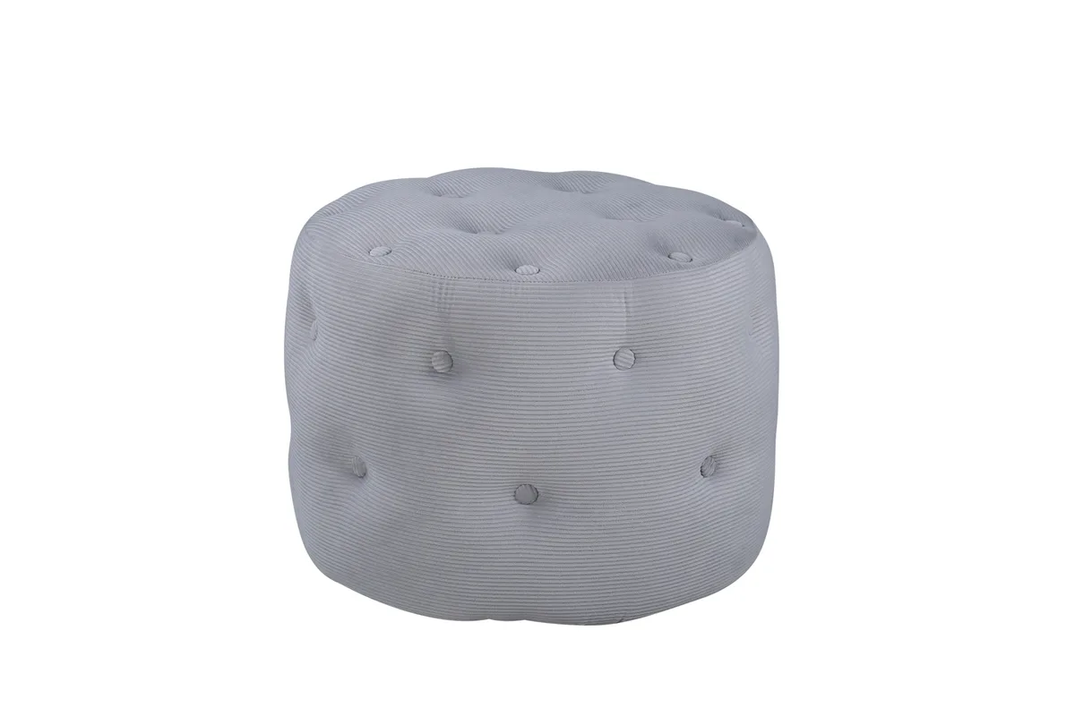 Benjamin Pouf - / Grey Corduroy