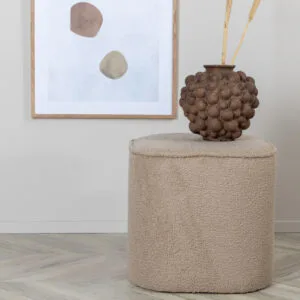 Piff Pouf -  / Beige Teddy