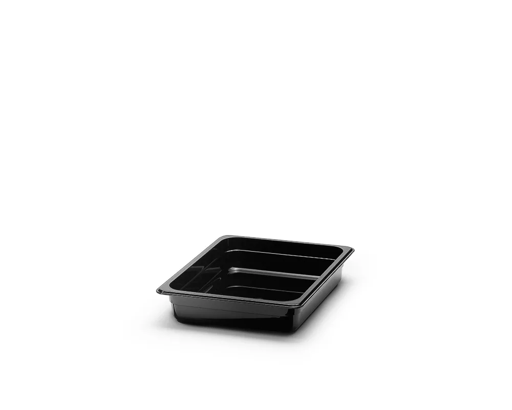 Polycarbonat kantin, Svart. (24-pack)
