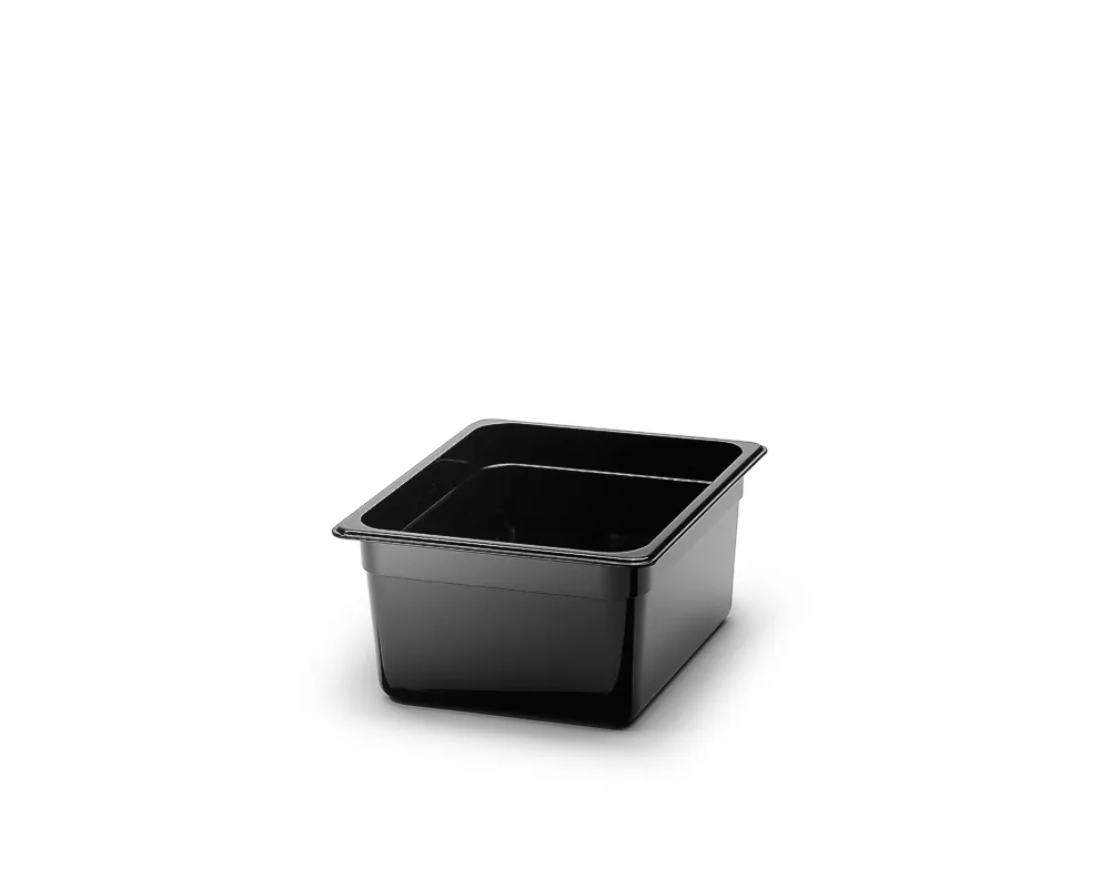 Polycarbonat kantin, Svart. (12-pack)
