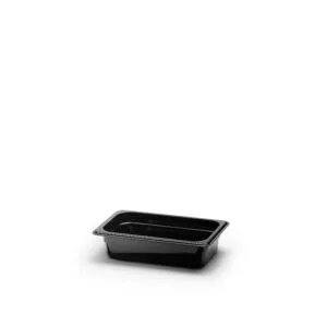 Polycarbonat kantin, Svart. (36-pack)