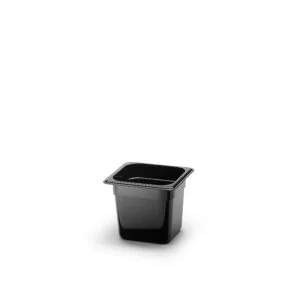 Polycarbonat kantin, Svart. (24-pack)