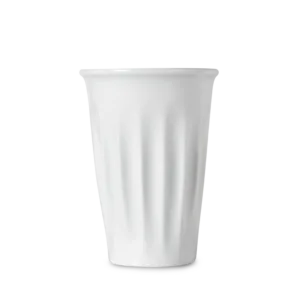 Ribbed kaffemugg 25cl