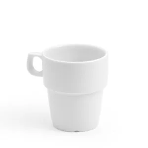 Forta kaffe mugg med öra 250ml, stapelbar