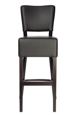 Barstol Madonna M Lyx wenge svart konstläder