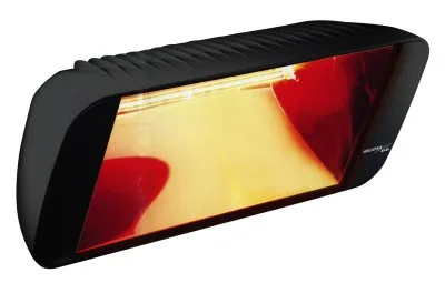 Infravärmare Heliosa 66, 1 x 2000 W -, svart