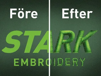 Namnlös kramtex personlig brodyr