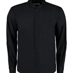 Tailored Fit Mandarin Collar Shirt