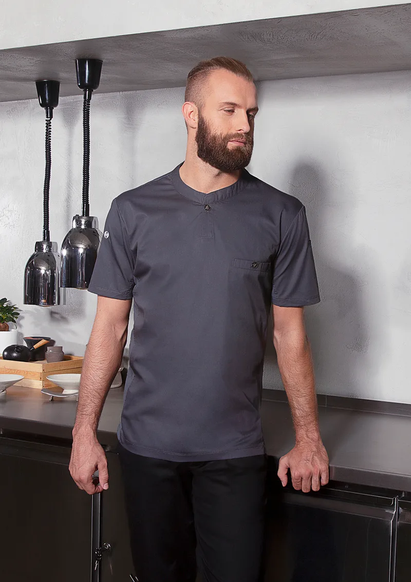 Kortärmad herrtshirtWork Shirt Performance