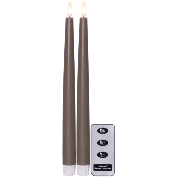 LED Antikljus 20-pack Flamme Slim