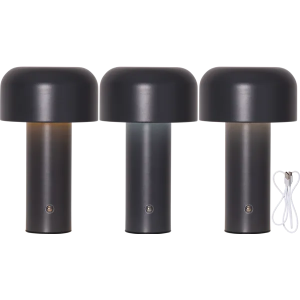 Bordslampa Bobby (Grå) 6-pack