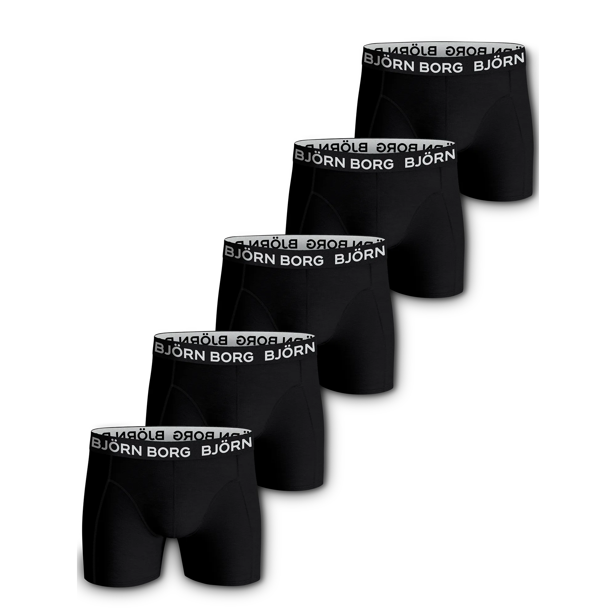 Boxer Solid 5-p Underwear