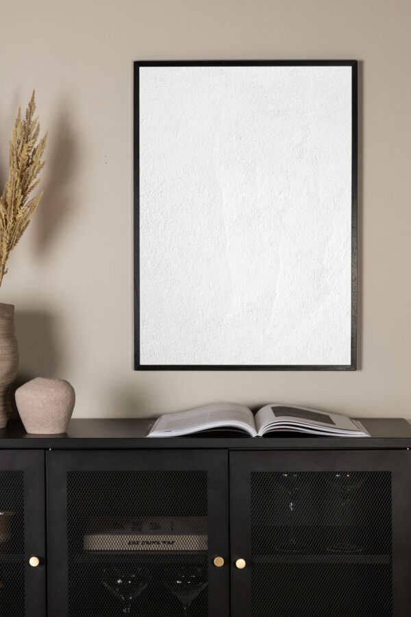 White Reveted Poster