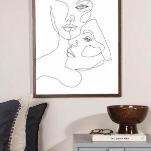 Faces Poster