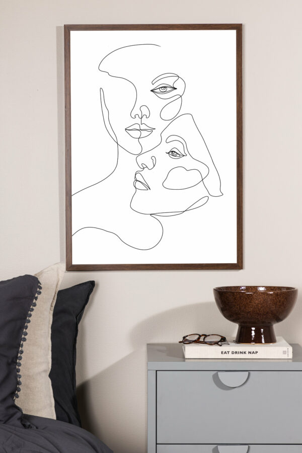 Faces Poster