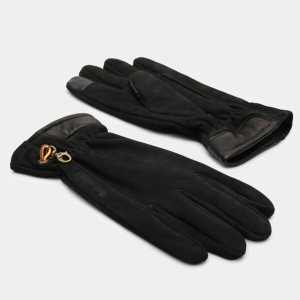 NUBUCK GLOVE WITH TOUCH TIPS