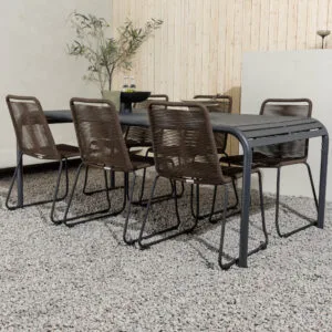 Borneo Rektangulär Matgrupp