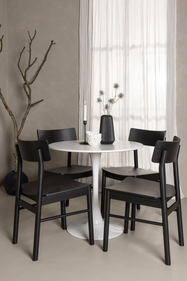 Matgrupp Hamden med 4 stycken stolar Montros