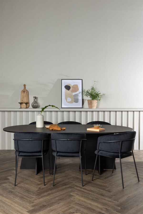 Matgrupp Bootcut med stolarna Selma