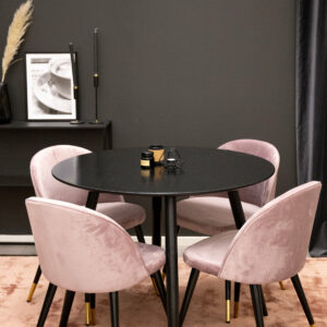 Matgrupp Plaza med stolarna Velvet