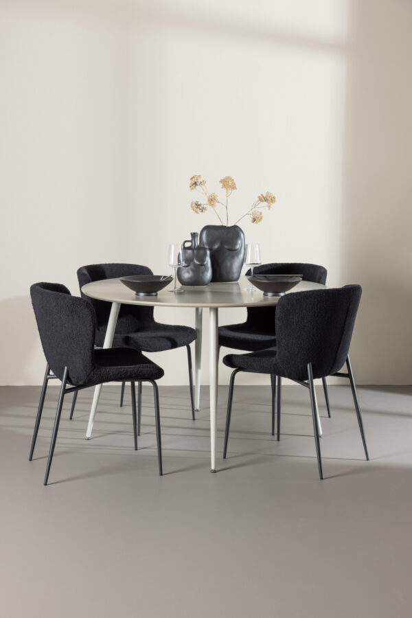 Plaza Matbord med Modesto Matstol