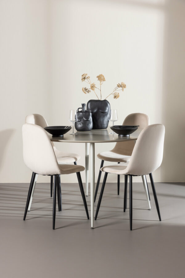 Plaza Matbord med Polar Matstol