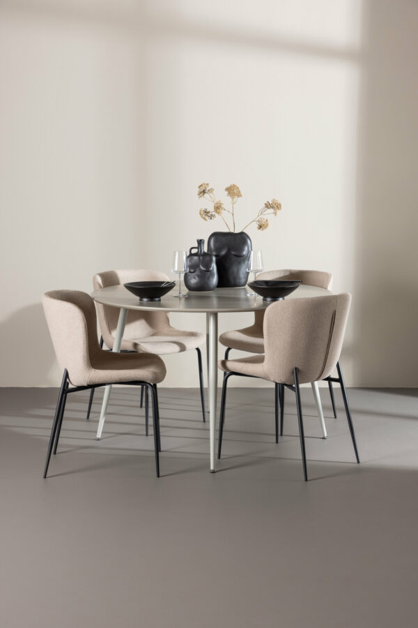 Plaza Matbord med Modesto Matstol