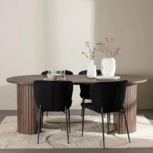 Härön Matbord med Modesto Matstol