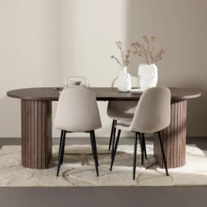 Härön Matbord med Polar Matstol