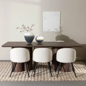 Olivia Matbord med Velvet Matstol