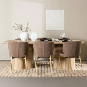 Olivia Matbord med Modesto Matstol