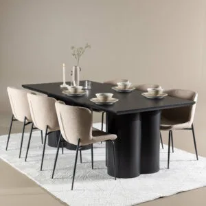 Olivia Matbord med Modesto Matstol