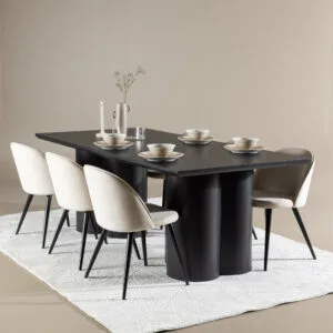 Olivia Matbord med Velvet Matstol