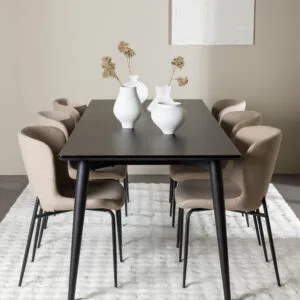 Ellis Matbord med Modesto Matstol