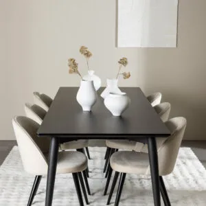 Ellis Matbord med Velvet Matstol