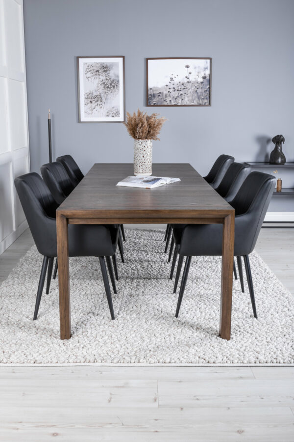 Matgrupp Slider med stolarna Comfort