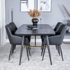 Matgrupp Gold med stolarna Comfort