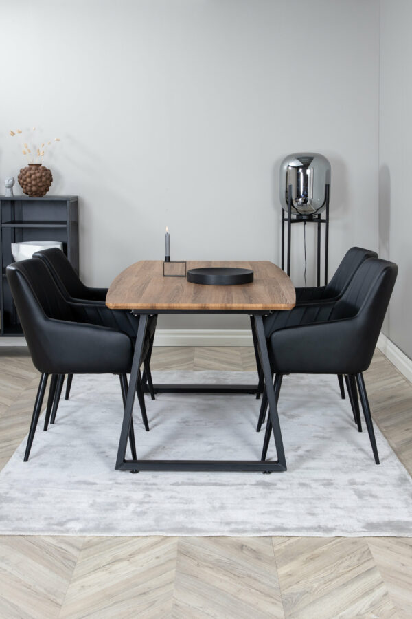 Matgrupp Inca med stolarna Comfort