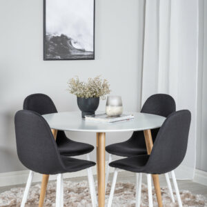 Matgrupp Plaza med stolarna Polar