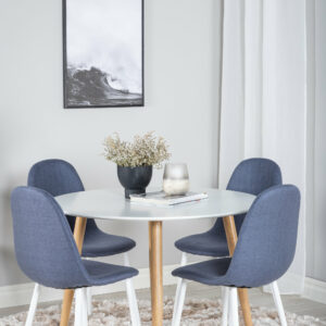 Matgrupp Plaza med stolarna Polar